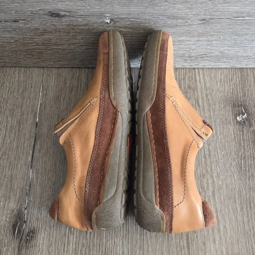 PIKOLINOS Roble Brown Two Tone Leather Upper Rubber Sole Shoe Size 42